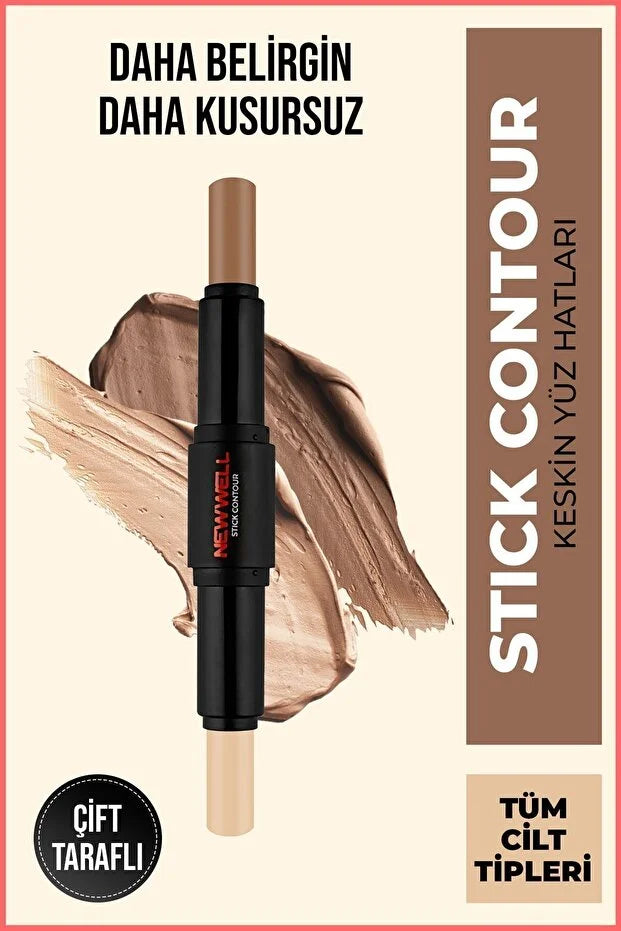 New Well Highlight & Contour Stick Duo – Highlighter en Contour Stick 2-in-1