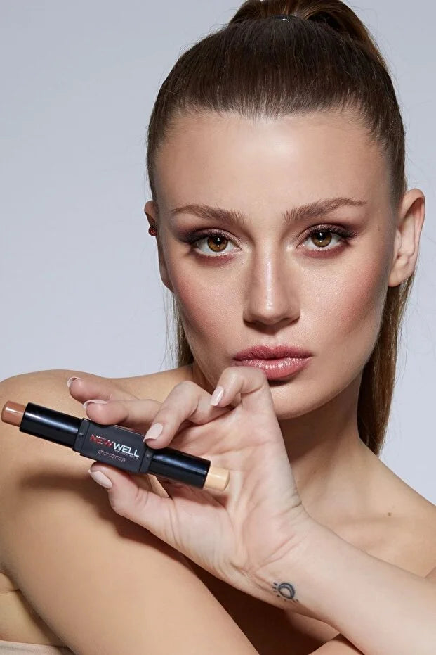 New Well Highlight & Contour Stick Duo – Highlighter en Contour Stick 2-in-1