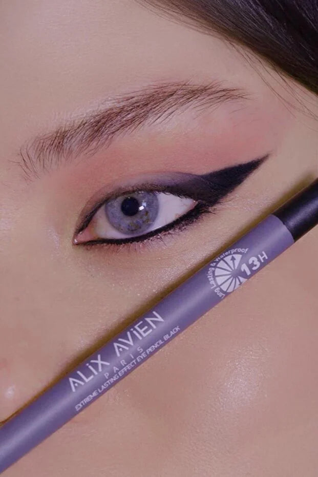Alix Avien - Paris Extreme Lasting Eye Pencil Black | Waterproof Oogpotlood Zwart 13 Uur