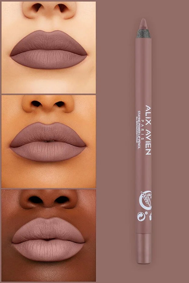 Alix Avien Staying Power Lip Pencil 64 Brownish Pink | Lippenpotlood