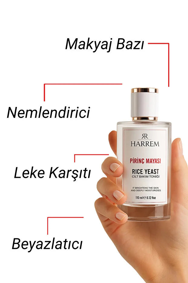 Harrem Pirinç Mayası Gezichtstoner 110 ml – Rice Yeast Facial Toner