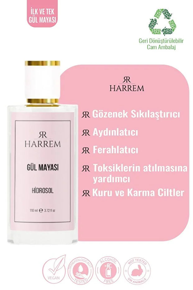Harrem Gül Mayası Hidrosol 110 ml