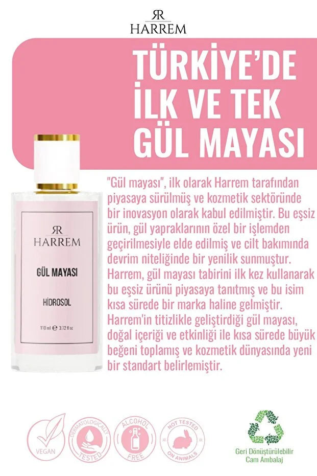 Harrem Gül Mayası Hidrosol 110 ml