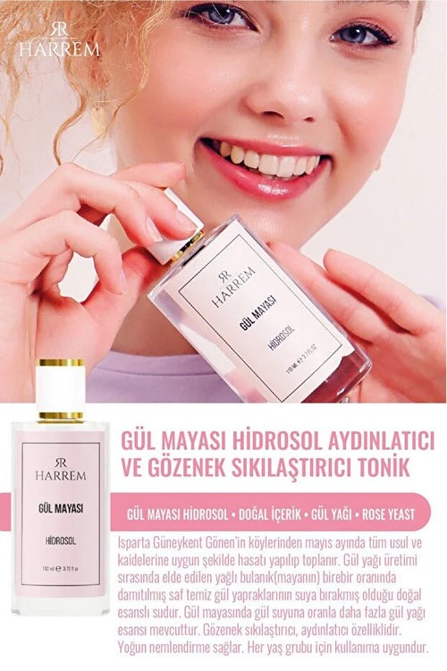 Harrem Gül Mayası Hidrosol 110 ml