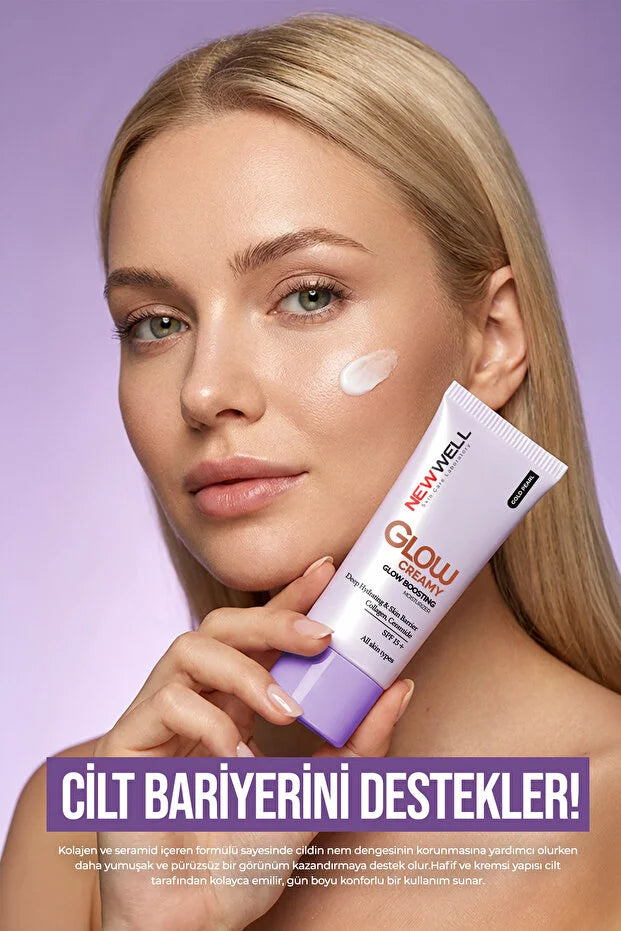 New Well Glow Creamy Glow Boosting Moisturizer Gold Pearl 02