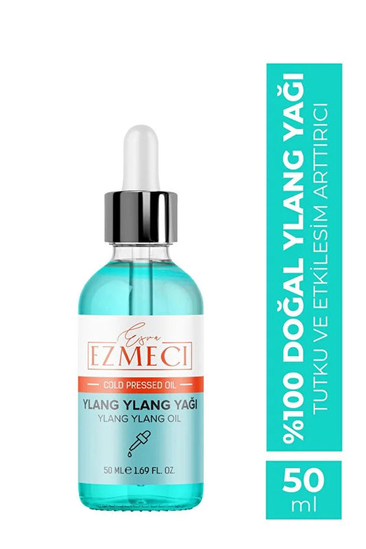 Esra Ezmeci 100% Natuurlijke Ylang Ylang Etherische Olie - 50 ml