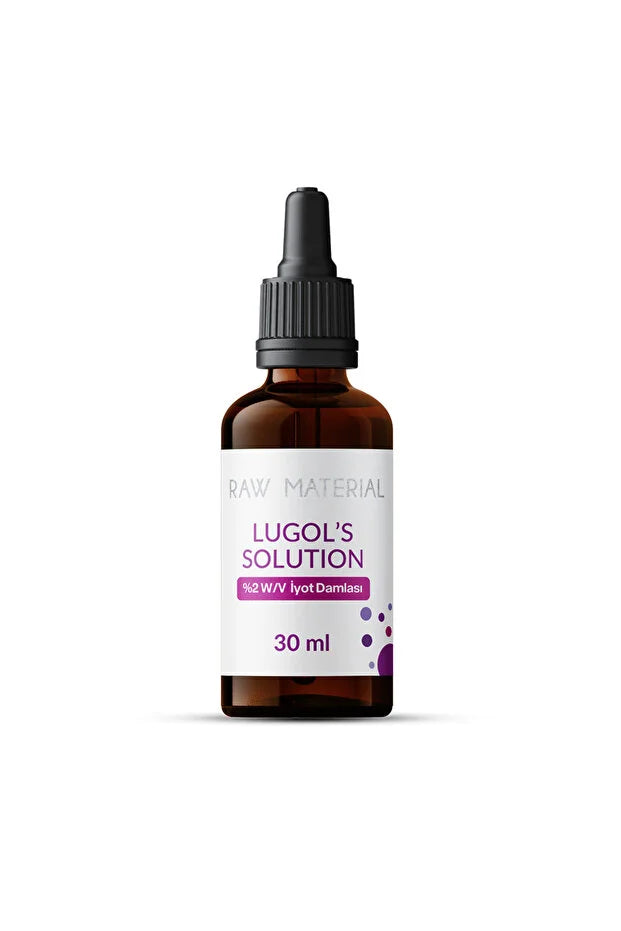 Raw Material Lugol's Solution 2% Jodium Druppels 30 ml