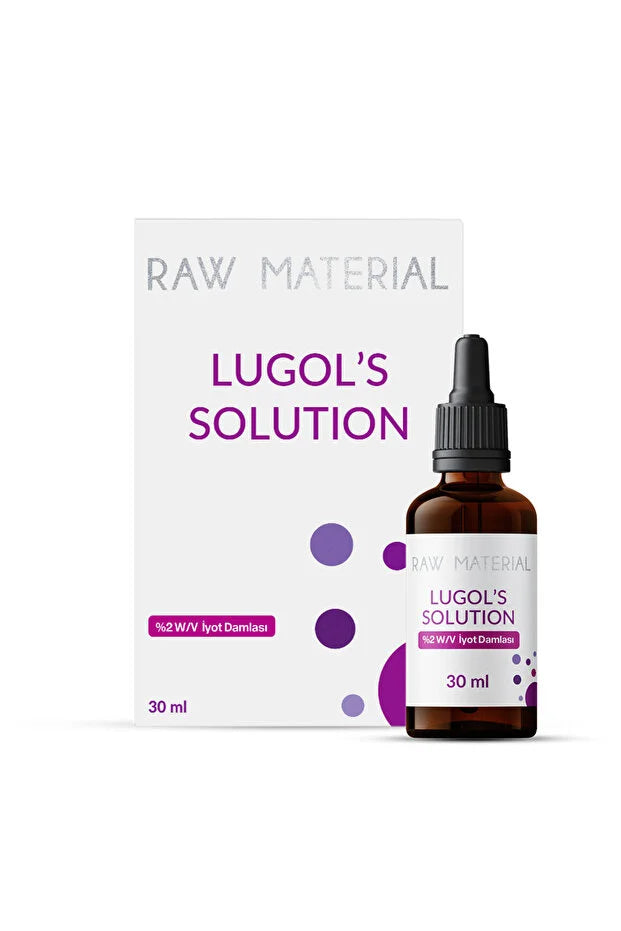 Raw Material Lugol's Solution 2% Jodium Druppels 30 ml