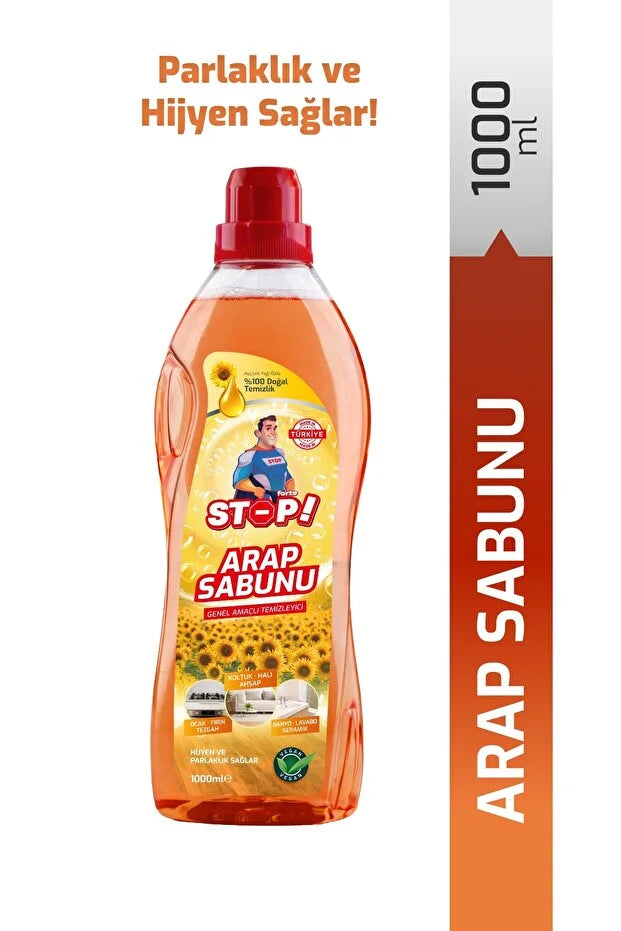STOP Forte Arap Sabunu 1000 ml - Universele Natuurlijke Reiniger