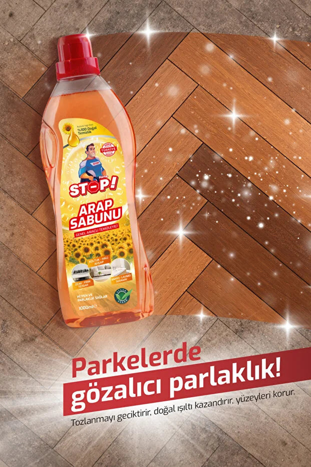 STOP Forte Arap Sabunu 1000 ml - Universele Natuurlijke Reiniger