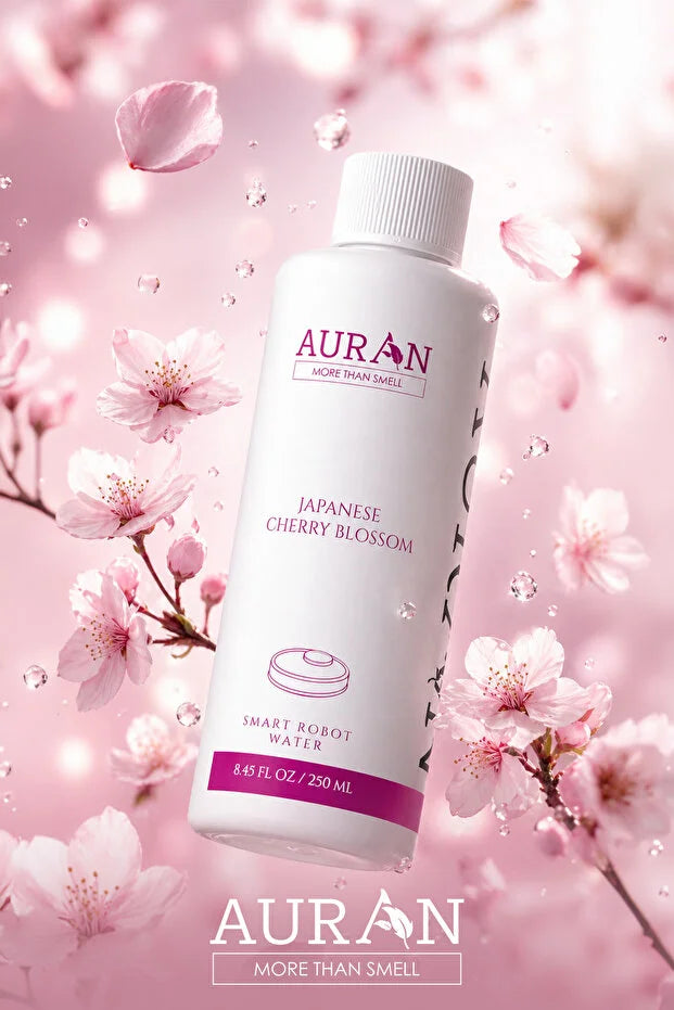 Auran Robot Dweilwater Japanese Cherry Blossom 250 ml - Geconcentreerde Robotstofzuiger Reiniger