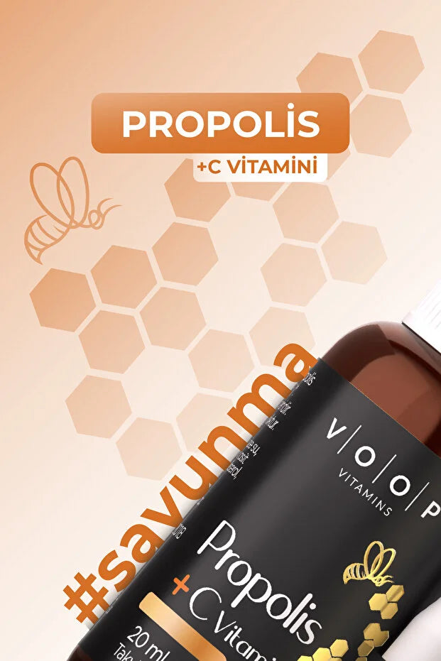 VOOP Vitamins Propolis + Vitamine C Spray & Druppels 20 ml
