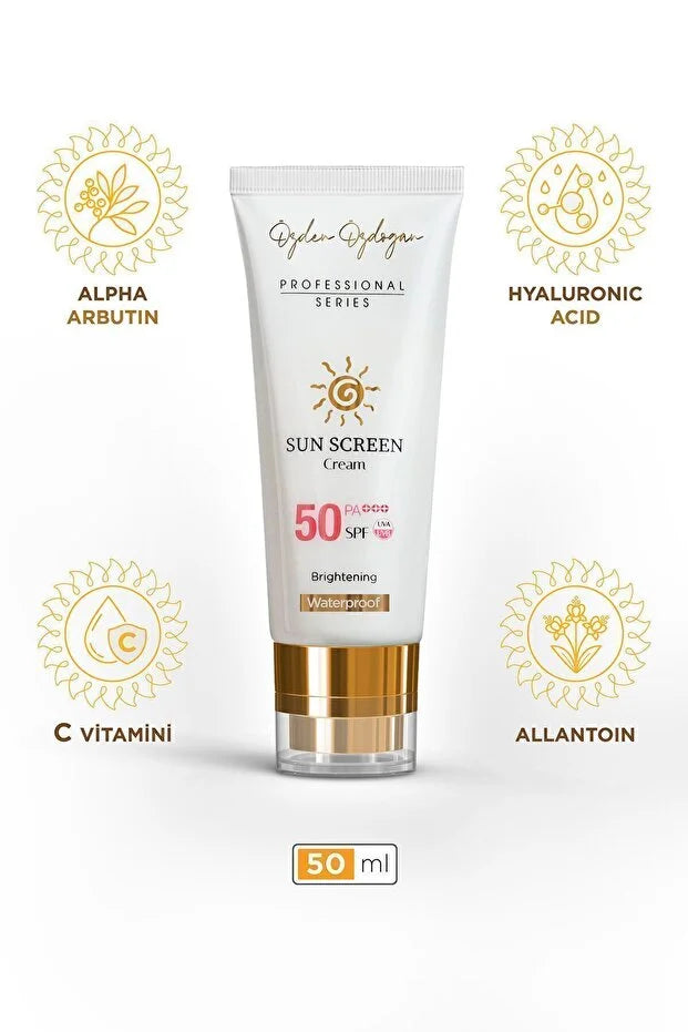 Özden Özdoğan Professional Series Sunscreen Cream SPF 50 PA+++ 50 ml