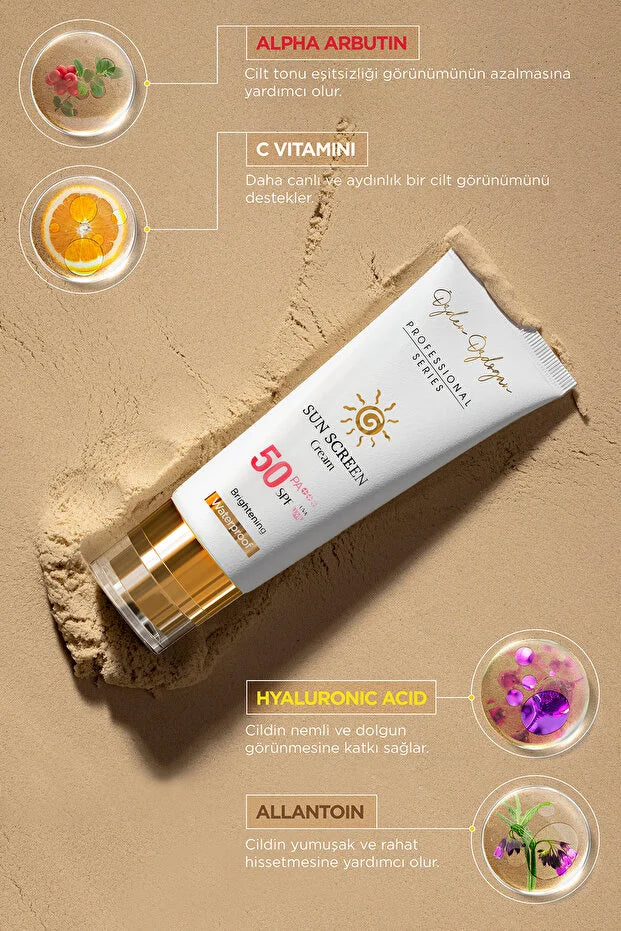 Özden Özdoğan Professional Series Sunscreen Cream SPF 50 PA+++ 50 ml