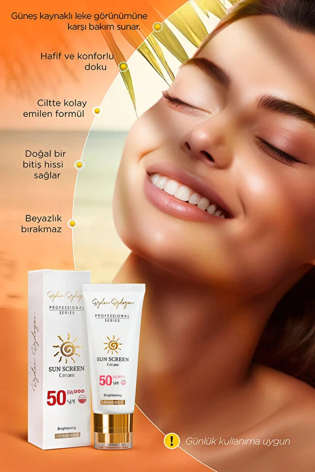 Özden Özdoğan Professional Series Sunscreen Cream SPF 50 PA+++ 50 ml