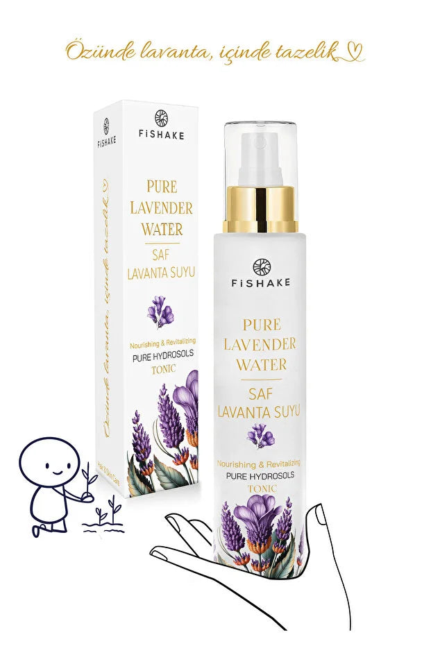 Fishake Pure Lavender Water 100 ml – Pure Lavendel Hydrolaat