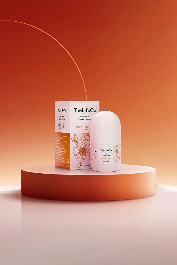 TheLifeCo Natural Roll-On White Flowers 60 ml