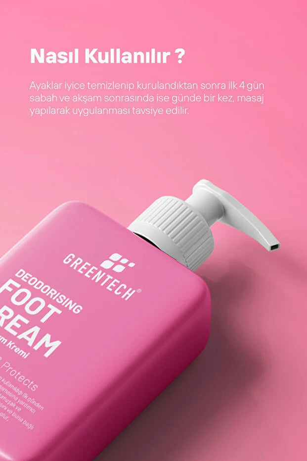 GREENTECH Deodoriserende Voetcrème 100 ml – Voetverzorging