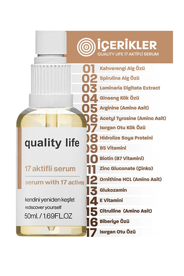 Quality Life 17 Actieve Haarserum 50 ml