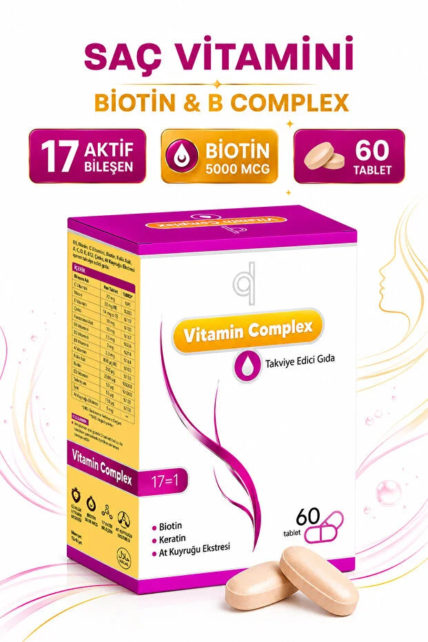 Quality Life Haar Vitamine Complex 60 Tabletten