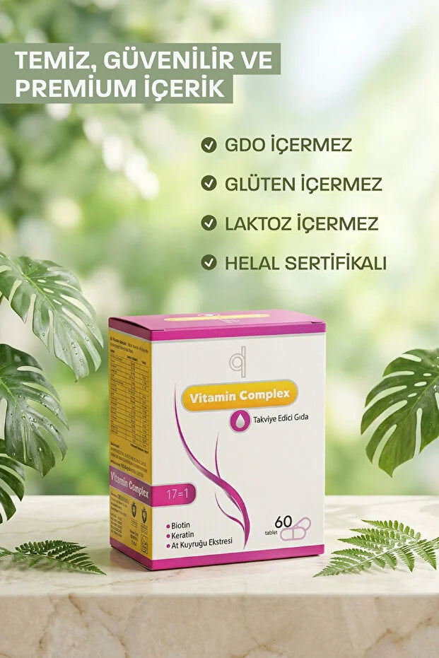 Quality Life Haar Vitamine Complex 60 Tabletten