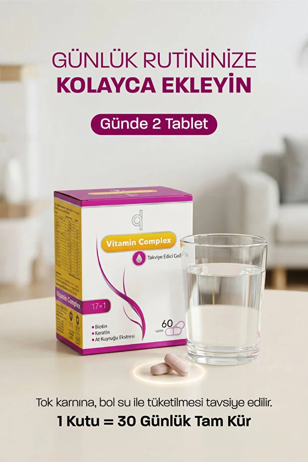 Quality Life Haar Vitamine Complex 60 Tabletten