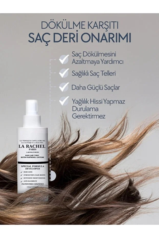 La Rachel Paris Powerful Hair Tonic 150 ml – Haartonic met Biotine, Cafeïne, Niacinamide & Panthenol