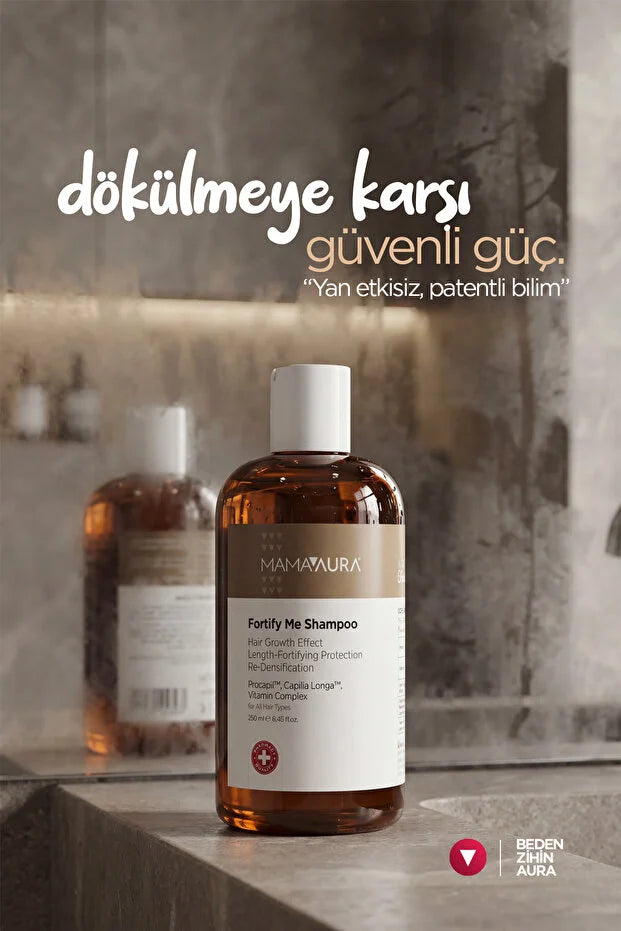 MamaAura Fortify Me Shampoo 250 ml – Shampoo tegen Haaruitval
