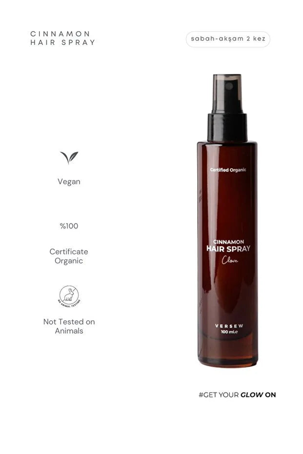 Versew Organic Cinnamon Hair Spray 100 ml