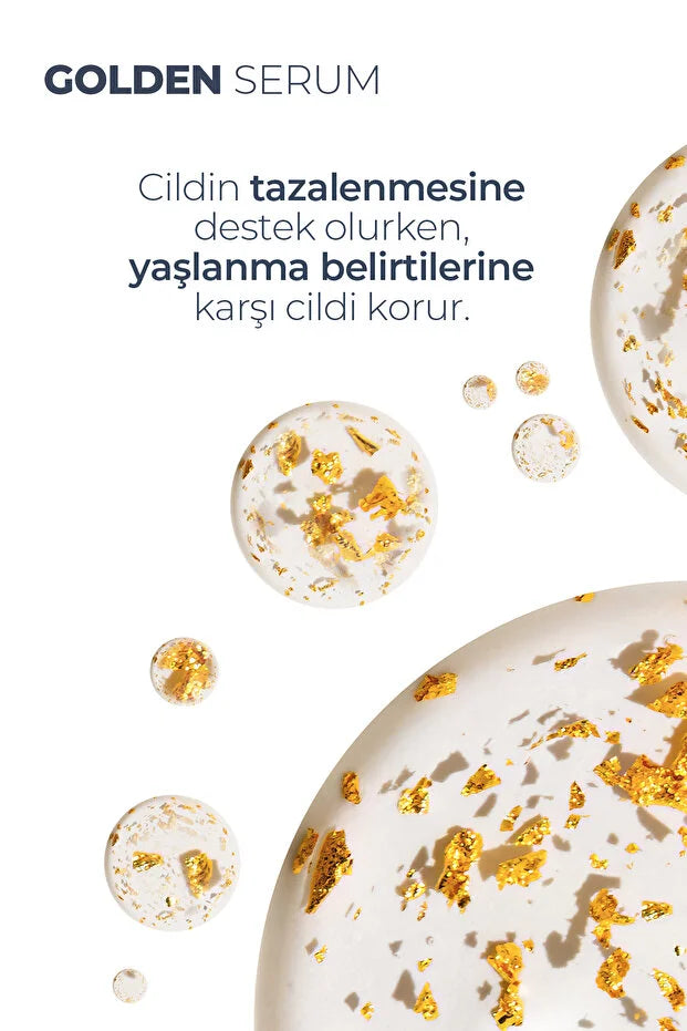 Zaroza 24K Gold Serum 30 ml – Niacinamide, 4D Hyaluronzuur & Plantaardig Collageen
