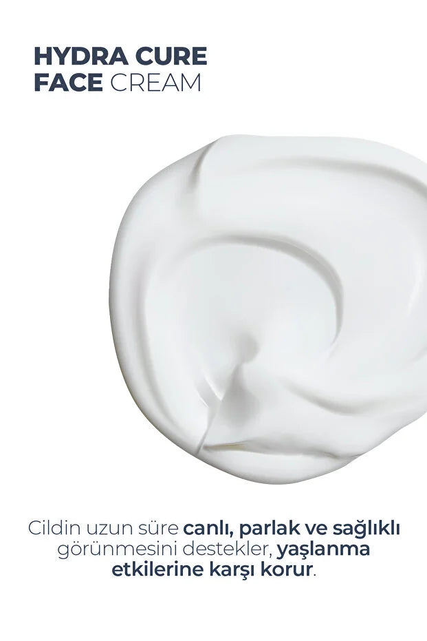 Zaroza Hydra Cure Face Cream 50 ml – 72 Uur Hydratatie – Hyaluronzuur, Shea Butter & Panthenol