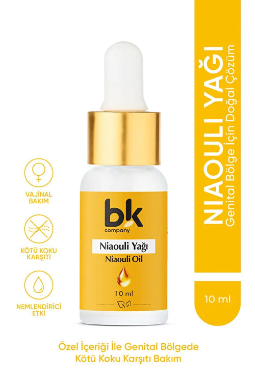 BK Company Niaouli Olie 10 ml – 100% Pure Essentiële Olie – Voor Aromatherapie, Huid & Haarverzorging