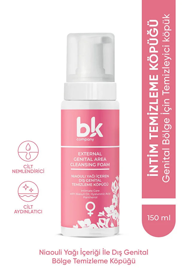 BK Company Intieme Wasfoam met Niaouli Olie - 150 ml