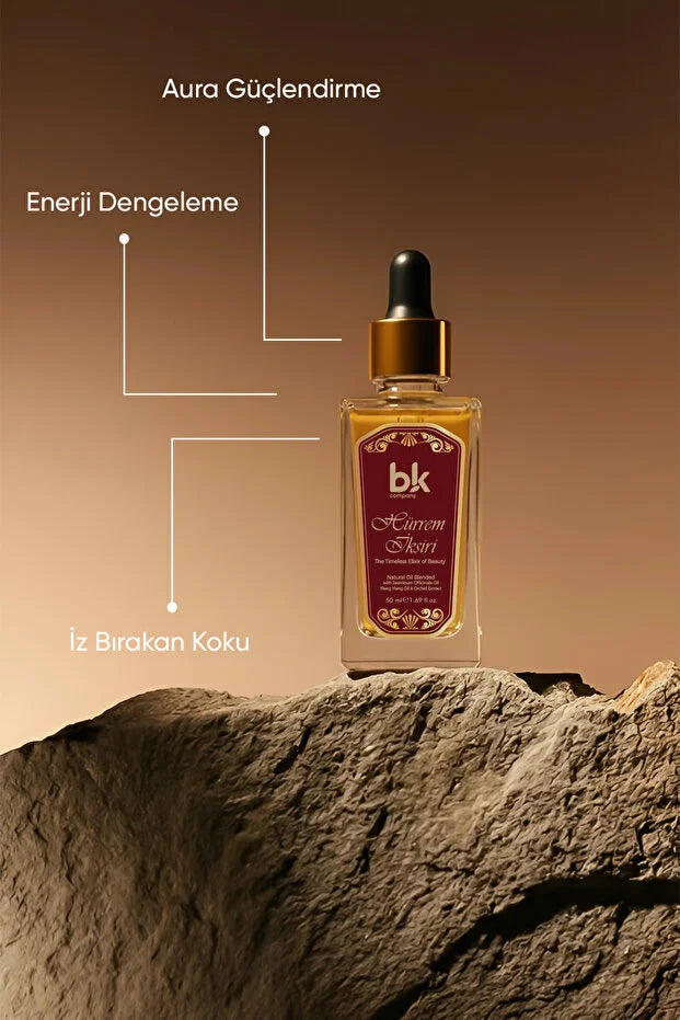 BK Company Hürrem Iksiri Beauty Elixir 50 ml – Voedende Gezichtsolie met Jasmijn, Ylang Ylang & Orchidee