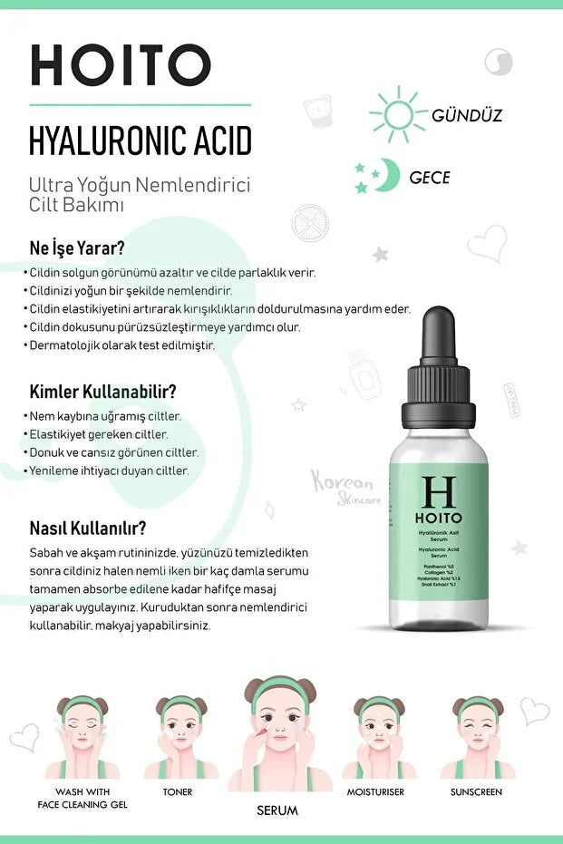 HOITO Hyaluronic Acid Serum 30 ml
