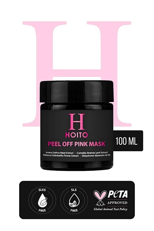 HOITO Peel Off Pink Mask 100 ml – Peel-off Gezichtsmasker