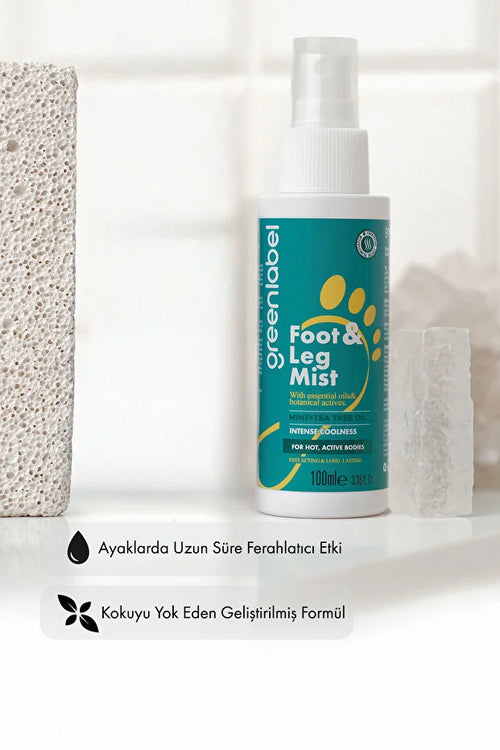 Greenlabel Foot & Leg Mist 100 ml – Verfrissende Voet