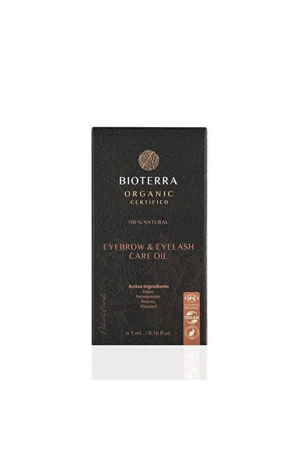 Bioterra Organic Wenkbrauw & Wimper Verzorgingsolie – Biologische Olie