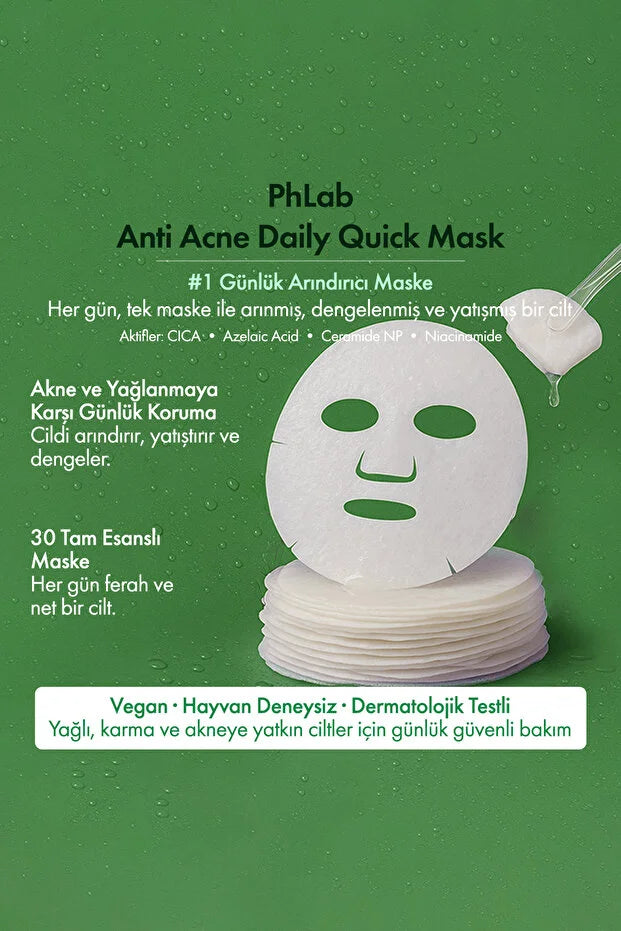 pH Lab Anti Acne Daily Quick Mask 30 Stuks