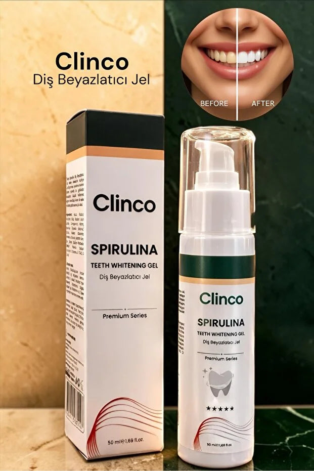 Clinco Spirulina Teeth Whitening Gel 50 ml