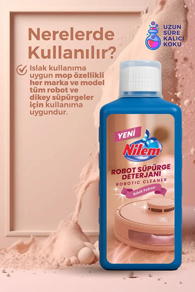 Nilem Robotstofzuiger Reiniger Babypoedergeur 500 ml
