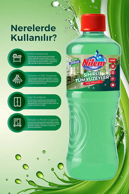 Nilem Sihirli Tüm Yüzeyler Reinigingsgel 1 Liter