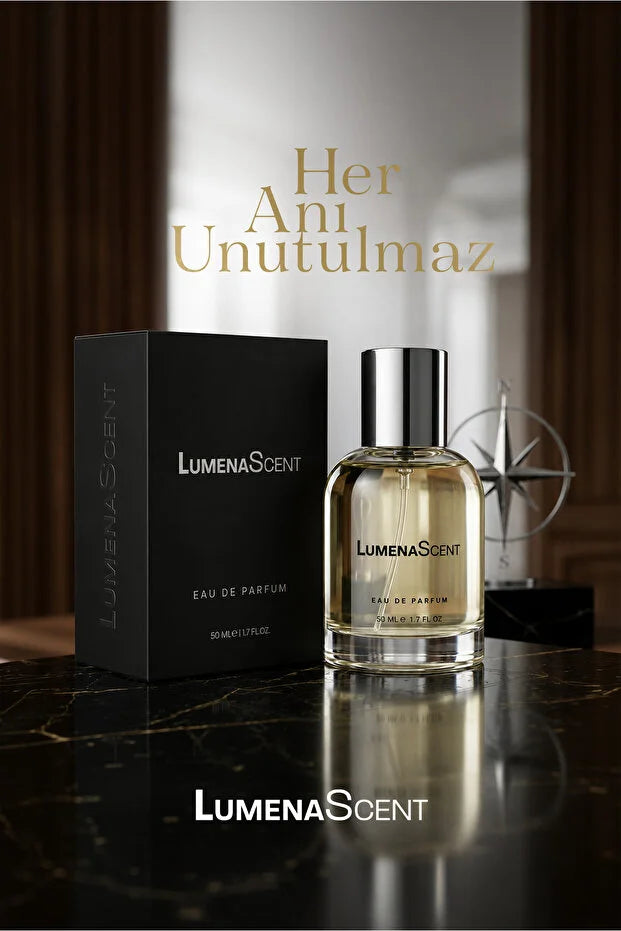 LumenaScent S401 Eau de Parfum voor Heren – Aromatisch, Fris & Houtachtig – 50 ml
