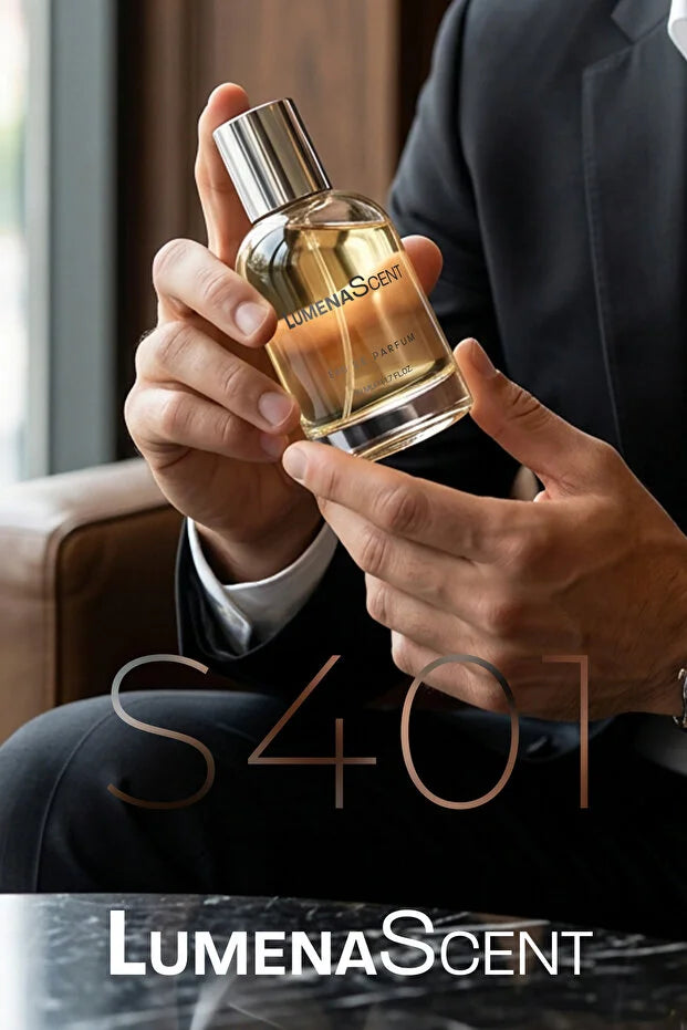 LumenaScent S401 Eau de Parfum voor Heren – Aromatisch, Fris & Houtachtig – 50 ml