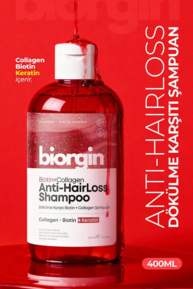 Biorgin Anti-Hairloss Shampoo & Bone Marrow Hair Mask – Haarverzorgingsset 400 ml + 250 ml