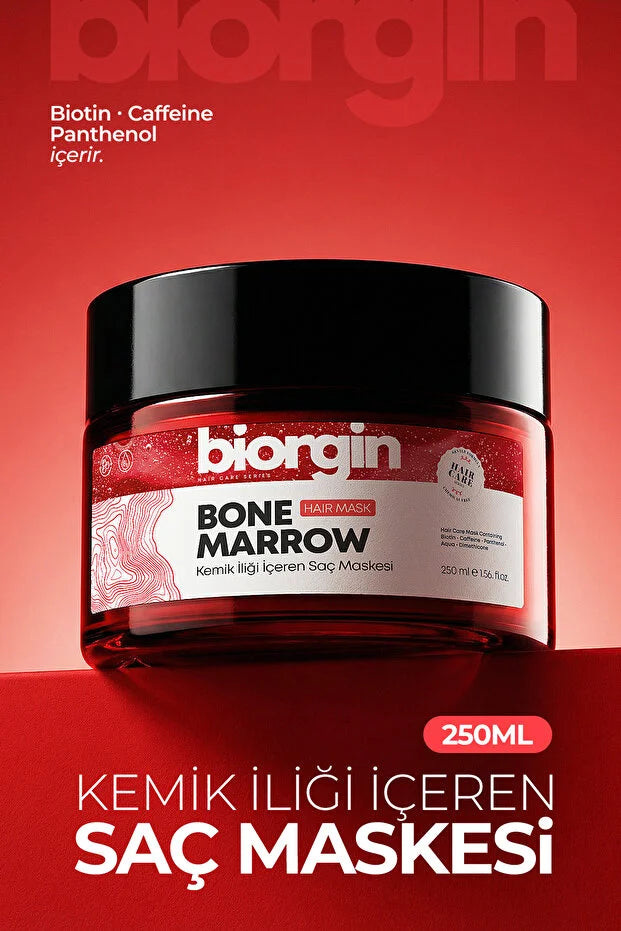 Biorgin Anti-Hairloss Shampoo & Bone Marrow Hair Mask – Haarverzorgingsset 400 ml + 250 ml