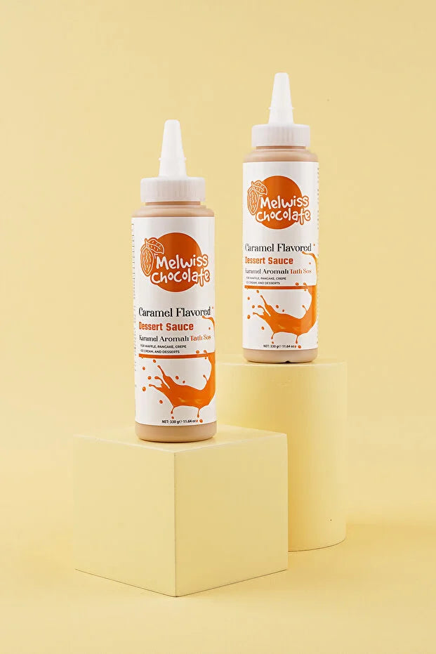 Melwiss Chocolate Caramel Dessertsaus – Karamelsaus 330 g