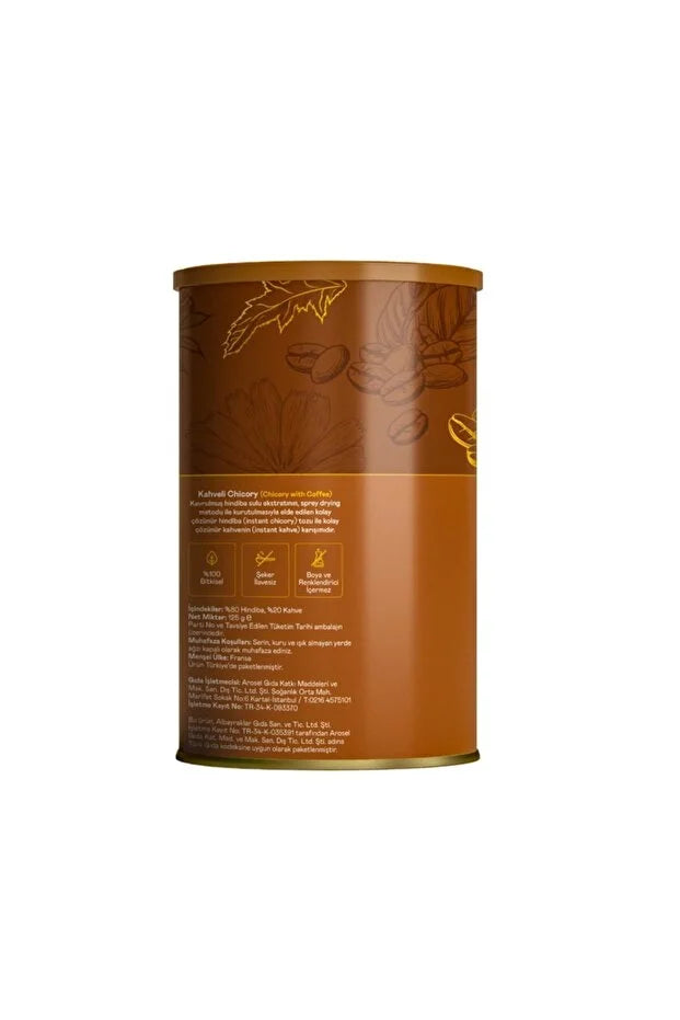 Plentia Chicory Coffee – Cichoreikoffie met 20% Koffie – 125 g