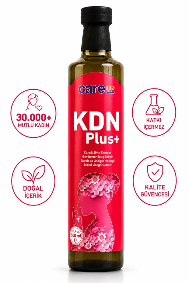 Care Up KDN Plus+ Gemengd Azijnextract met Kruiden – 100% Natuurlijk – 500 ml