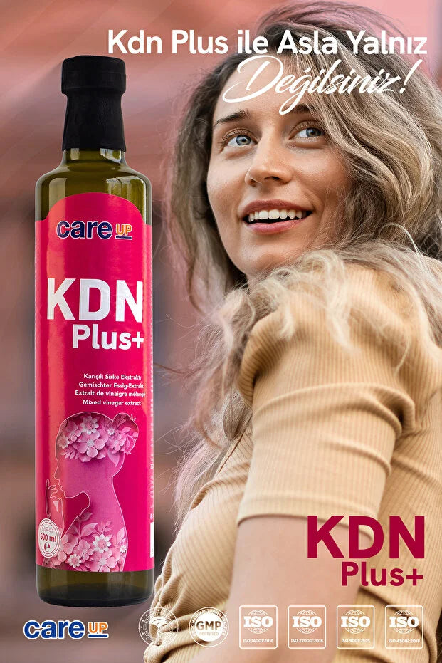 Care Up KDN Plus+ Gemengd Azijnextract met Kruiden – 100% Natuurlijk – 500 ml